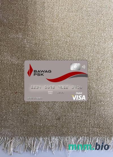 Austria Bawag PSK bank wygląd zdjęcia karty wizowej skan PSD + zdjęcie